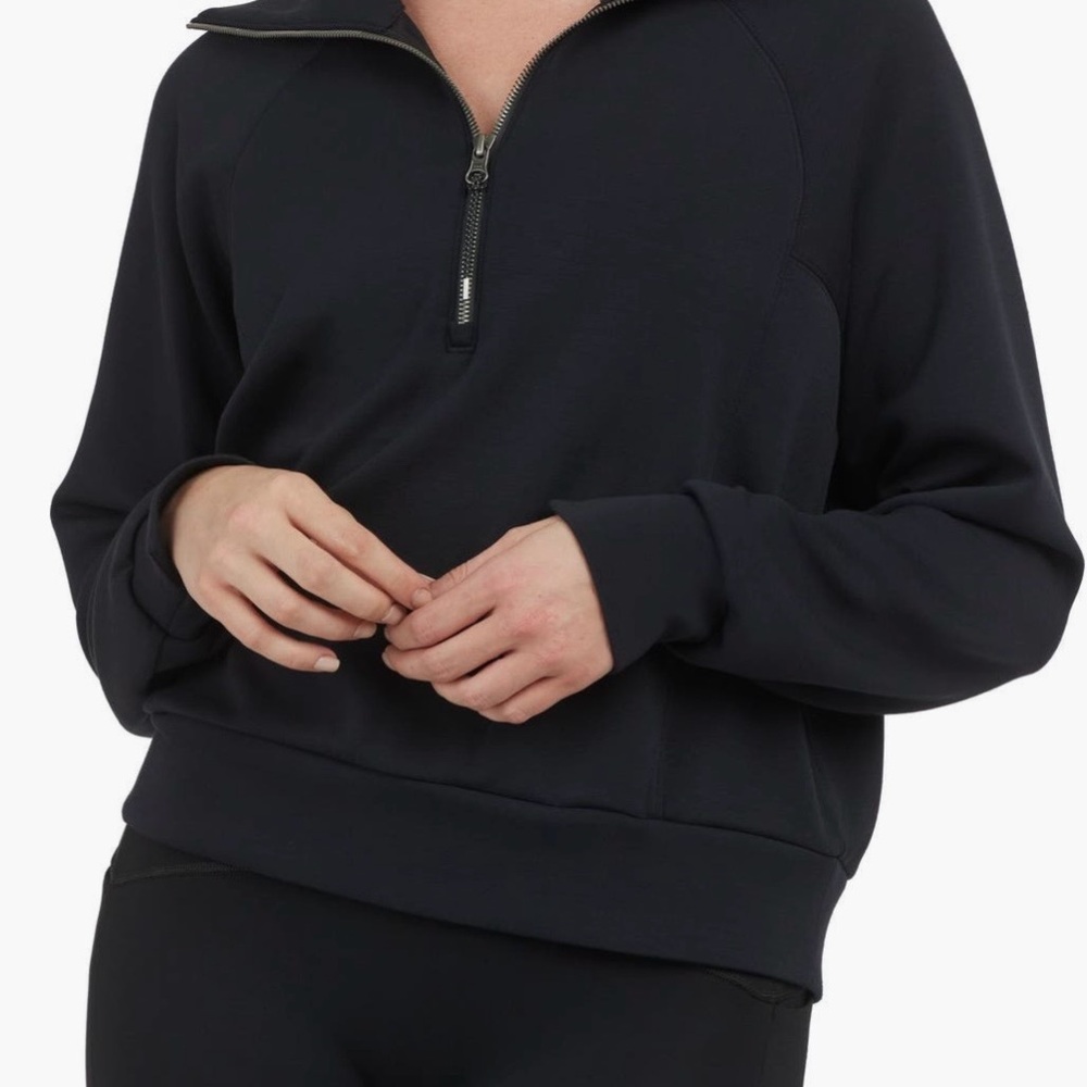 SPANX AIR ESSENTIALS HALF ZIP